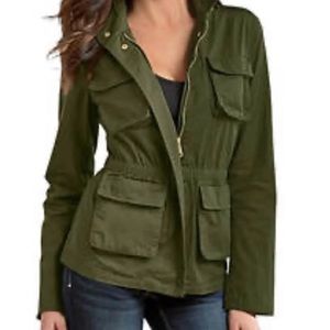 army green military jacket